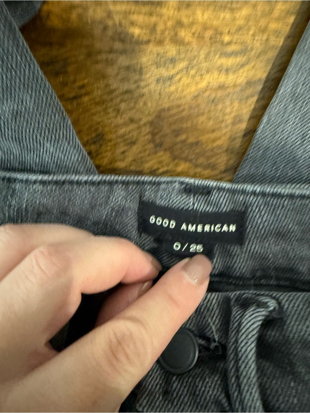 Good American Good Waist Palazzo Crop Jeans - Picture 8 of 9